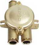 111- BRASS CASING & COVER 3 WAY HNA JUNCTION BOX