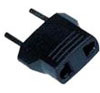 2 FLAT OR ROUND PIN FEMALE TO 2 PIN MALE ADAPTER