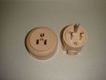 JAPANESE "U" TYPE PLUG & RECEPTACLE