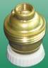 BRASS E14 BASE LAMP SOCKETS